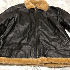 Dimensions New York Leather coat